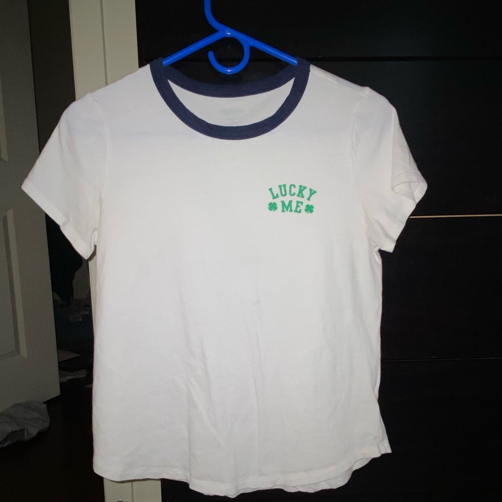 old navy lucky me shirt